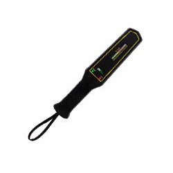 DETECTOR DE METAL PORTATIL TIPO PALETA ALTA SENSIBILIDAD INDICADOR VISUAL HASTA 40 HRS CON UNA SOLA CARGA SONIDO Y VIBRACIaN TA