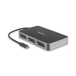 LECTOR THUNDERBOLT 3 DE TARJETAS DE MEMORIA SD CON 6 RANURAS SD SDHC SDXC SD 40 UHS II PORTaTIL STARTECHCOM MOD 6SD4FCRTB3C