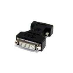 ADAPTADOR CONVERTIDOR PARA PANTALLA DE COMPUTADORA DVI I A VGA DVI I HEMBRA HD15 MACHO NEGRO STARTECHCOM MOD DVIVGAFMBK