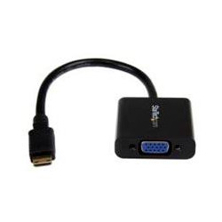 ADAPTADOR CONVERTIDOR DE VIDEO MINI HDMIa A VGA 1080P 1920X1200 CABLE ACTIVO HEMBRA VGA HD15 MACHO MINI HDMI STARTECHCOM MOD MN