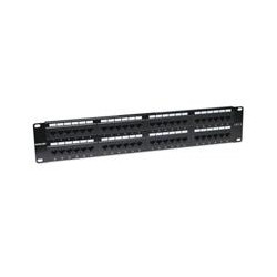 PANEL DE PARCHEO INTELLINET CAT6 UTP 48 PUERTOS RJ45 MONTAJE RACK 19 2U