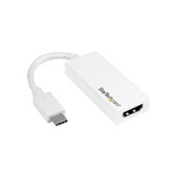 ADAPTADOR DE VIDEO USB C A HDMI CONVERTIDOR USB 31 TYPE C A HDMI BLANCO TARJETA DE VIDEO EXTERNA HDMI STARTECHCOM MOD CDP2HDW