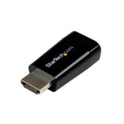 ADAPTADOR CONVERTIDOR DE VIDEO PORTaTIL HDMI A VGA HD15 1920X1200 STARTECHCOM MOD HD2VGAMICRO