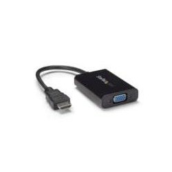 CABLE ADAPTADOR EXTERNO CONVERTIDOR DE VIDEO Y AUDIO HDMIa A VGA HD15 HEMBRA HDMI MACHO MINI JACK HEMBRA 1920X1200 STARTECHCOM 