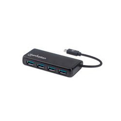 CONECTOR MaºLTIPLE DE 4 PUERTOS PARA USB 32 GEN 1