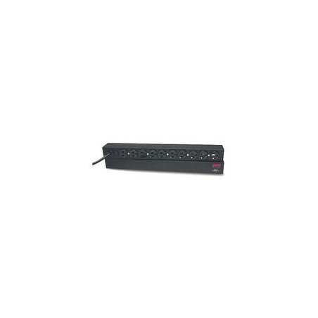 UNIDAD DE PDU MULTICONTACTO APC PARA MONTAJE EN RACK LINEA BASICO 1U15A120V10 CONT TIPO NE