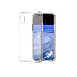FUNDA GHIA TRANSPARENTE CON MICA PARA IPHONE XR