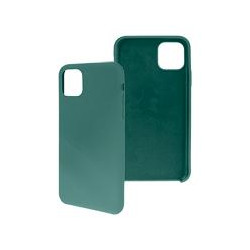 FUNDA GHIA DE SILICON COLOR VERDE CON MICA PARA IPHONE 11 PRO