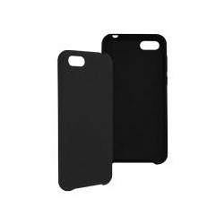 FUNDA GHIA DE SILICON COLOR NEGRO CON MICA PARA HUAWEI Y5