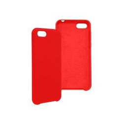 FUNDA GHIA DE SILICON COLOR ROJO CON MICA PARA HUAWEI Y5