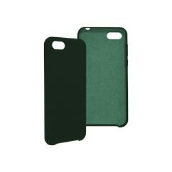 FUNDA GHIA DE SILICON COLOR VERDE CON MICA PARA HUAWEI Y5