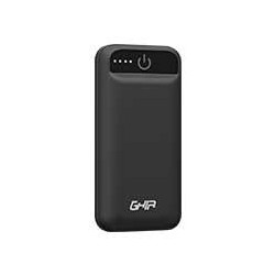 BATERIA DE RESPALDO GHIA POWER BANK 2500 MAH NEGRA