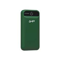 BATERIA DE RESPALDO GHIA POWER BANK 2500 MAH VERDE