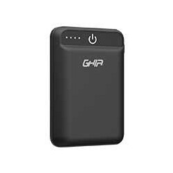 BATERIA DE RESPALDO GHIA POWER BANK 5000 MAH NEGRA