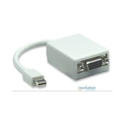 ADAPTADOR MANHATTAN MINI DISPLAYPORT A VGA 1080P M H