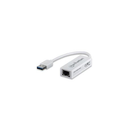 ADAPTADOR MANHATTAN TARJETA RED RJ45 USB 30 GIGABIT 10 100 1000