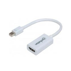 CABLE ADAPTADOR MANHATTAN MINI DISPLAYPORT A HDMI 1080P M H