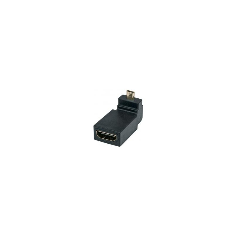 ADAPTADOR MANHATTAN HDMI A MICRO HDMI 4K ANGULO 90