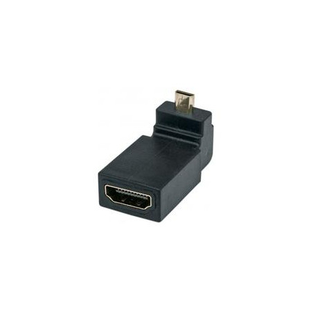 ADAPTADOR MANHATTAN HDMI A MICRO HDMI 4K ANGULO 90