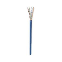 BOBINA CABLE UTP DE RED CAT5E INTELLINET CCA ROLLO 305 METROS SOLIDA COLOR AZUL