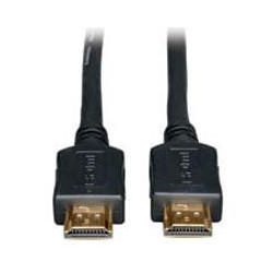 CABLE HDMI M M TRIPP LITE P568 050 DE VELOCIDAD ESTANDAR 1080 P VIDEO DIGITAL CON AUDIO COLOR NEGRO 1524 M 50 PIES