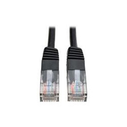 CABLE PATCH TRIPP LITE N002 006 BK MOLDEADO CAT5E NEGRO DE 350MHZ RJ45 M M DE 183 M 6 PIES