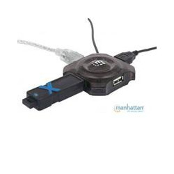 MINI HUB USB 11 MANHATTAN 4 PUERTOS