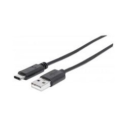 CABLE USB 31 GEN 1 A MACHO C MACHO 5 GBPS 3 M NEGRO MANHATTAN
