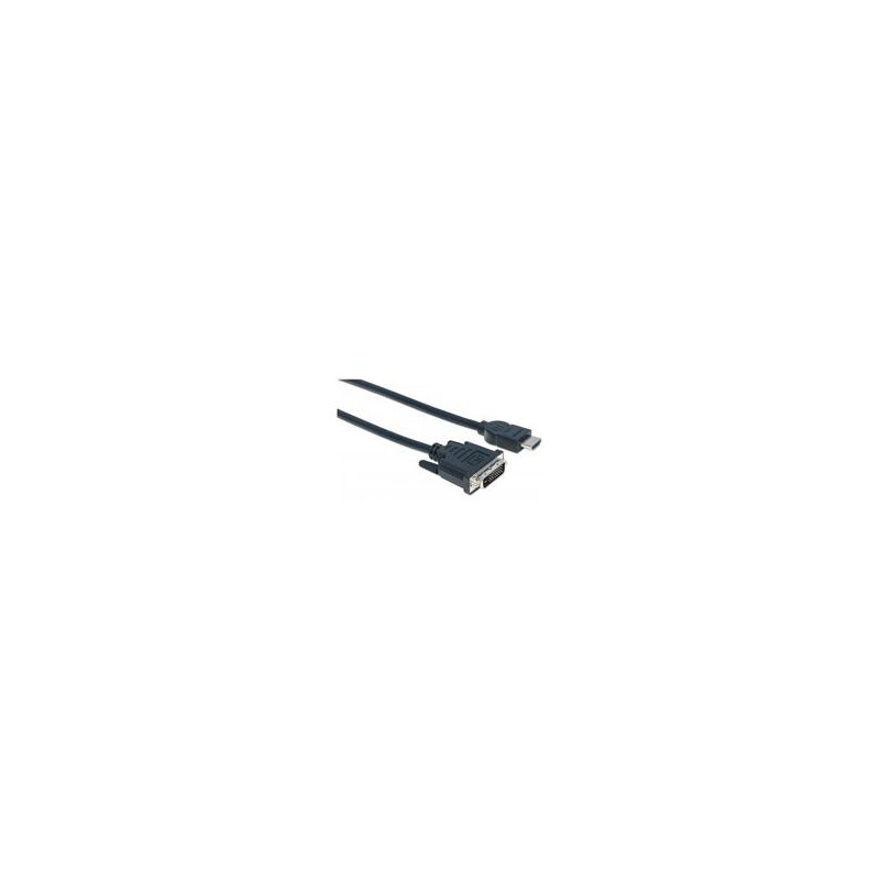 CABLE CONVERTIDOR MANHATTAN HDMI A DVI D 30M 1080P M M MONITOR