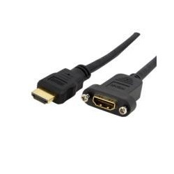CABLE HDMI DE 91CM PARA MONTAJE EN PANEL HEMBRA A MACHO STARTECHCOM MOD HDMIPNLFM3