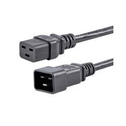 CABLE DE 18M C19 A C20 DE SERVICIO PESADO DE 14AWG PARA ALIMENTACIaN DE COMPUTADORAS STARTECHCOM MOD PXTC19C20146
