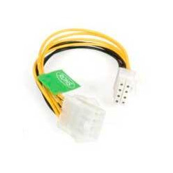 CABLE DE EXTENSIaN DE 20CM DE 8 PINES EPS DE ALIMENTACIaN PARA FUENTE DE PODER ATX STARTECHCOM MOD EPS8EXT