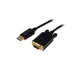 CABLE 18M DE VIDEO ADAPTADOR CONVERTIDOR DISPLAYPORT DP A VGA ACTIVO 1080P NEGRO STARTECHCOM MOD DP2VGAMM6B