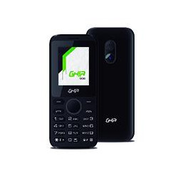 GHIA TELEFONO CELULAR 2G QUADBAND PANTALLA 177IN SINGLE CORE 32MB32MB CAM 008MP BATERIA 600MAH RADIO FM NEGRO CON GRIS