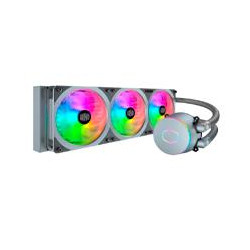 DISIPADOR DE ENFRIAMIENTO LIQUIDO COOLER MASTER ML360P SILVER EDITION 360MM ARGB LGA2066 LGA2011 V3 LGA2011 LGA1200 LGA1151 LGA