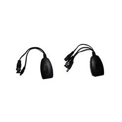 PAR TRANSCEPTORES DE VIDEO UTEPO HDCVI TVI A HD CVBS TRANSMISION DE ENERGIA 300M A 720P 250M A 2 MP 4 MP 150M A 4K
