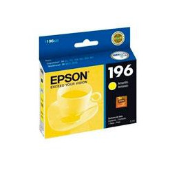 CARTUCHO EPSON MODELO 196 AMARILLO PARA XP 401 WF 2532