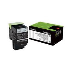 TONER LASER LEXMARK COLOR NEGRO ALTO RENDIMIENTO 70C8HK0 HASTA 4000 PAGINAS 5 DE COBERTURAS P MODELOS CS310DN CS510DE