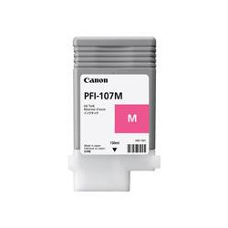 TANQUE DE TINTA CANON PARA IMAGEPROGRAF PFI 107M MAGENTA 130ML