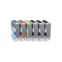 TANQUE DE TINTA CANON NEGRO PFI 007BK 90ML COMPATIBLE CON IMAGEPROGRAF 670E