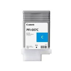 TANQUE DE TINTA CANON CIAN PFI 007C 90ML COMPATIBLE CON IMAGEPROGRAF 670E