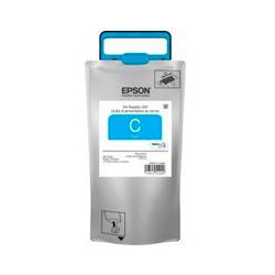 BOLSA DE TINTA EPSON MODELO T974 CYAN ALTA CAPACIDAD PARA WF C869R