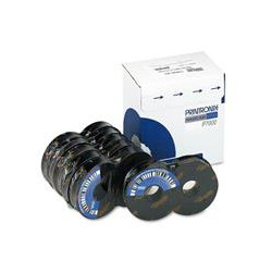 CAJA CON 6 CINTAS DE IMPRESIaN DPM PRINTRONIX DE DURACIaN EXTENDIDA PARA IMPRESORAS DE MATRIZ DE LaNEA DE CARRETE MODELOS P7005
