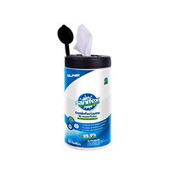 SANIFEX DESINFECTANTE DE TOALLAS HUMEDAS CON 50 PZAS
