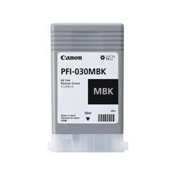 TANQUE DE TINTA CANON PFI 030MBK NEGRO MATE DE 55 ML PARA IMAGEPROGRAF TA 20 TA 30
