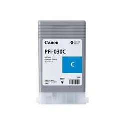 TANQUE DE TINTA CANON PFI 030C CYAN DE 55 ML PARA IMAGEPROGRAF TA 20 TA 30