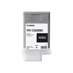 TANQUE DE TINTA CANON PFI 120 MBK NEGRO MATE RENDIMIENTO 130ML COMPATIBLE CON TM 200 TM 205 TM 300 TM 305
