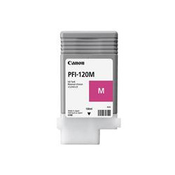 TANQUE DE TINTA CANON PFI 120 M MAGENTA RENDIMIENTO 130 ML COMPATIBLE CON TM 200 TM 205 TM 300 TM 305