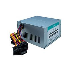FUENTE DE PODER ACTECK TRUE BASIX 500W 24PIN 2 S ATA COLOR PLATA TB 05003