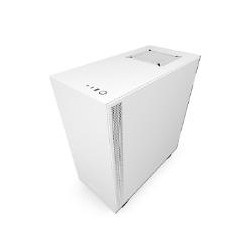 GABINETE NZXT H510 COMPACT BLANCO MATE MEDIA TORRE MINI ITX MICRO ATX ATX CRISTAL TEMPLADO GAMER